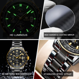 OLEVS Watches for Men TY705 All Black
