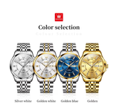 OLEVS Watches for Men 3620 Golden