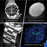 OLEVS Watches for Men 3640 Black