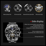 OLEVS Watches for Men 3640 All Black
