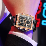 OLEVS Watches for Men 2958 Rose Black