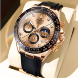 OLEVS Watches for Men 2875 RoseGolden