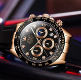 OLEVS Watches for Men 2875 RoseGolden