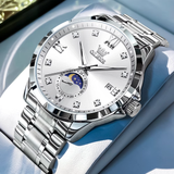 OLEVS Watches for Men 2956 White