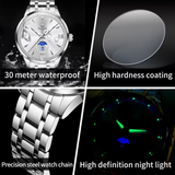 OLEVS Watches for Men 3646 White