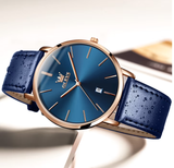 OLEVS Watches for Men 5869 Rose Blue