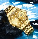 OPK Watches for Men 8170 Golden