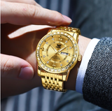 OPK Watches for Men 8174 Golden