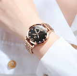 OLEVS Watches for Woman 5189 Rose Black