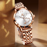 OLEVS Watches for Woman 5189 Rose White