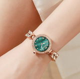 OLEVS Watches for Woman 9971 Rose Green
