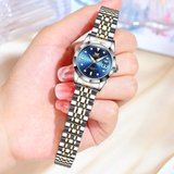 OPK Watches for Woman 8170 Golden Blue