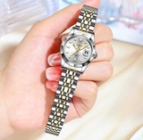 OPK Watches for Woman 8170 Golden White