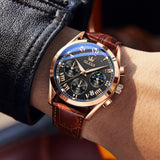 OLEVS Watches for Man 2871 Rose Black