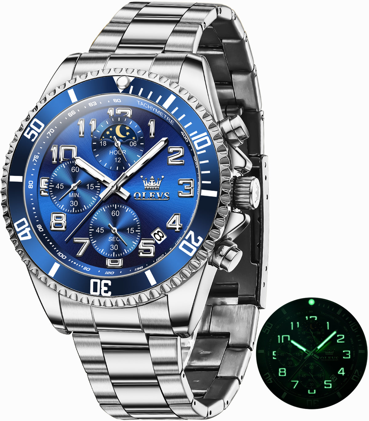 OLEVS Watches for Men 2926-BL