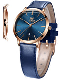 OLEVS Watches for Woman 5869 Rose Blue-PL