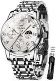 OLEVS Watches for Man 2858 White