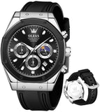 OLEVS Watches for Man 9911 Black
