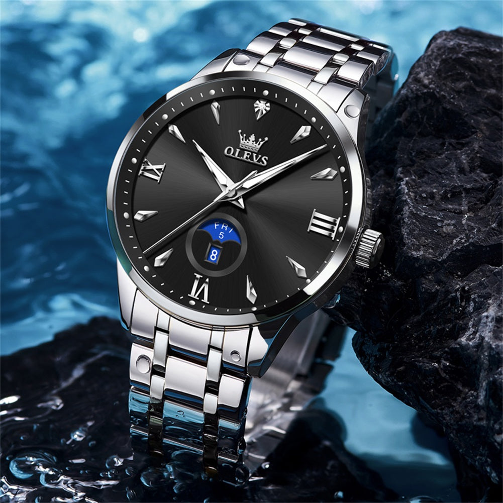 OLEVS Watches for Man 3646 Black