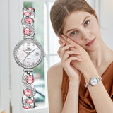 OLEVS Watches for Woman 5633 White