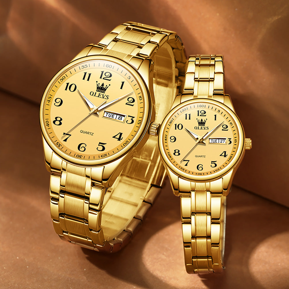 OLEVS Watches for Woman 5567 GL Golden