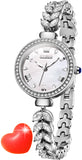 OLEVS Watches for Woman 9971 White