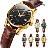 OLEVS Watches for Woman 6898 Golden Black