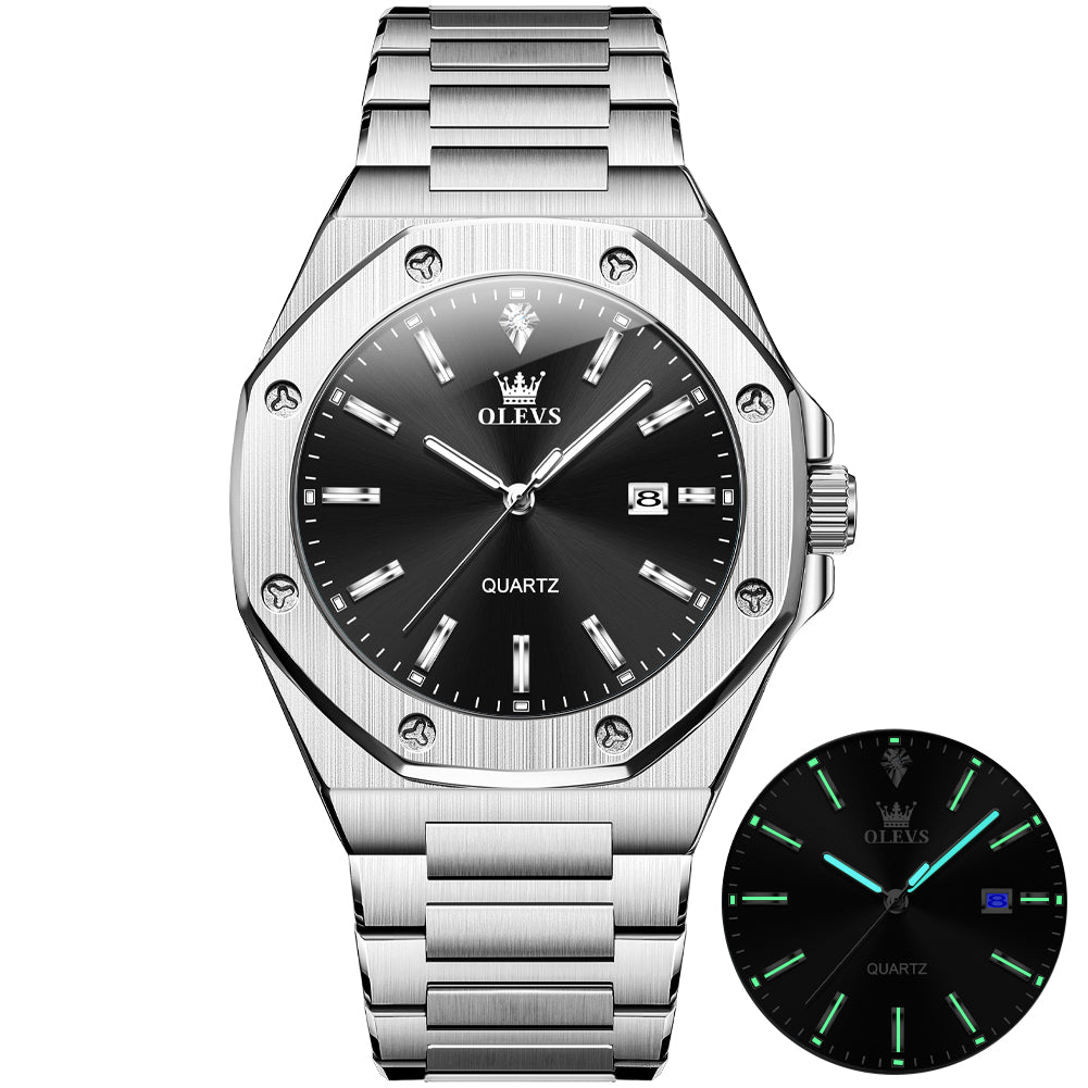 OLEVS Watches for Man 3613 Black