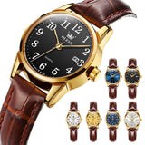 OLEVS Watches for Woman 5566 Golden Black