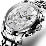 OLEVS Watches for Man 2892 White