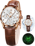 OLEVS Watches for Woman 5532 Rose White
