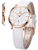 OLEVS Watches for Woman 5869 Rose White -PB