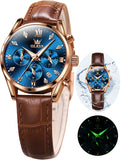 OLEVS Watches for Woman 5532 Rose Blue
