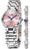 OLEVS Watches for Woman 5575 Pink