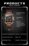 OLEVS Watches for Man 9919 Rose Black