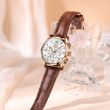 OLEVS Watches for Woman 5532 Rose White