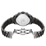 OLEVS 3673 Watches For Men Business Dress Luxury Casual Chronograph Multifunction Analog Quartz Stainless Steel Waterproof Luminous Moon Phase Date Men Wrist Watches Reloj Para Hombre