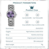 OLEVS Watches for Woman 5573 Purple