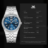OPK Watches for Men 8186-BL