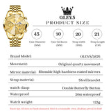 OLEVS Watches for Man 3676 Golden