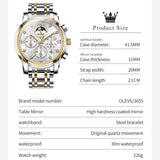 OLEVS Watches for Men 3655-JB