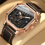 OLEVS Watches for Man 9950 Rose Black