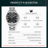 OLEVS Watches for Man 2870 Black