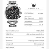 OLEVS Watches for Men 3655-BH