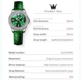 OLEVS Watches for Women 9945-BLV-P