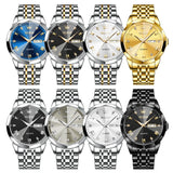 OLEVS  Watches for Man 9931 Golden White