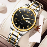 OLEVS Watches for Man 5563 Golden Black