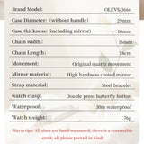 OLEVS Watches for Women 3666-BB