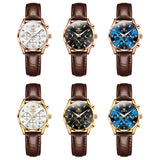 OLEVS Watches for Woman 5523 Golden White