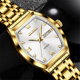 OLEVS Watches for Man 5528 Golden White